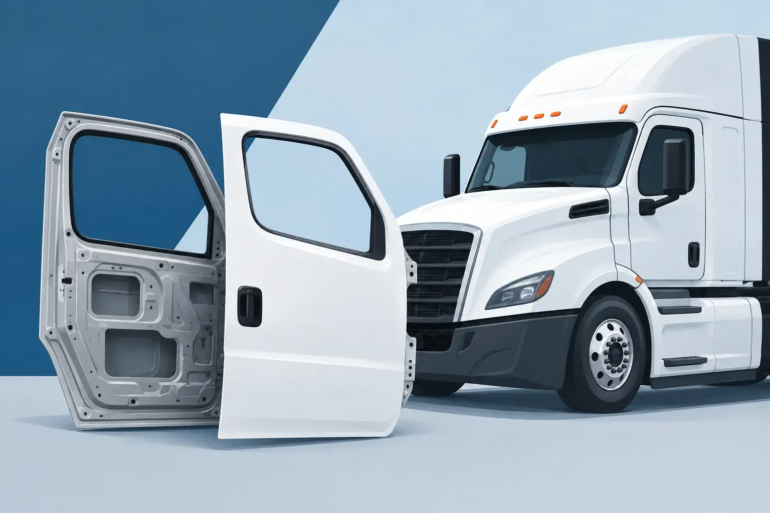 Commercial Truck Door Replacement Panels