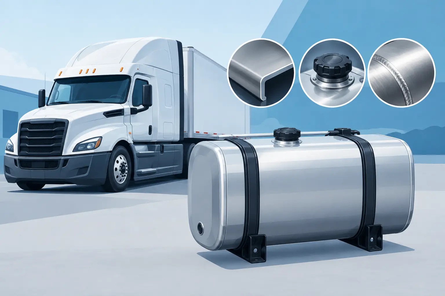 Fuel Tank Construction for Commercial Trucks